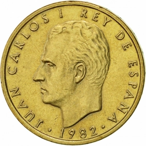 Spain 100 pesetas, 1982