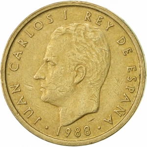 Spain 100 pesetas, 1988