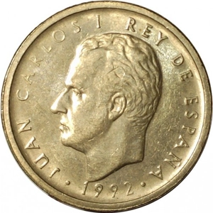 Spain 100 pesetas, 1992