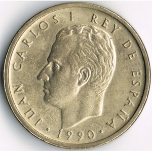 Spain 100 pesetas, 1990