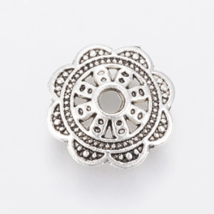 Bead Cap Multi-Petal,9 mm, Hole: 2 mm (10)