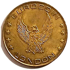 Eurocoin London Eagle Token Coin