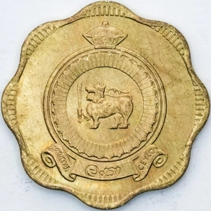 Ceylon 10 cents, 1963