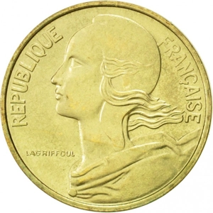 1998 France 10 centimes,