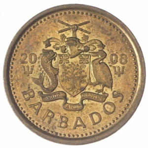 Barbados 5 cents, 2008
