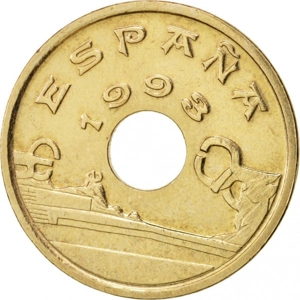 Spain 25 pesetas, 1993 Basque Country