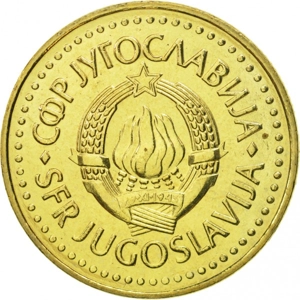 Yugoslavia 5 dinara, 1982