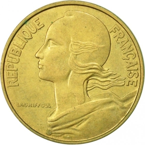 1967  France 20 centimes,