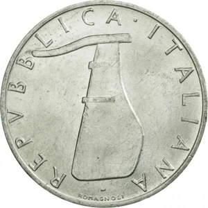 1955  Italy 5 lire,