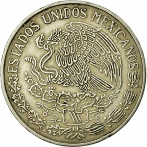 Mexico 1 peso, 1972