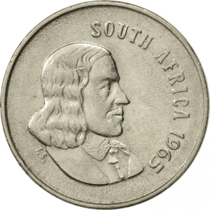 South Africa 10 cents, 1965 Legend in English - 