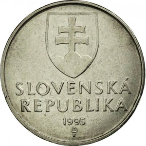 Slovakia 2 koruny, 1995