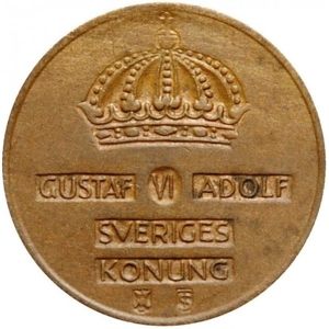 Sweden 2 öre, 1955