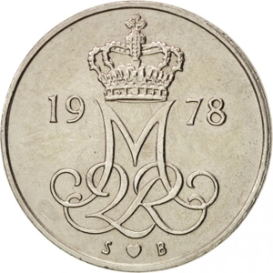 Denmark 10 öre, 1978