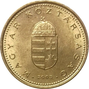 Hungary 1 forint, 2005
