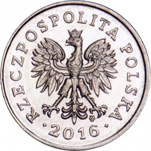 Poland 20 groszy, 2016