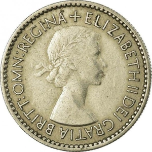 United Kingdom 6 pence, 1953