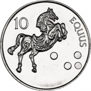 Slovenia 10 tolarjev, 2004