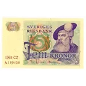 Sweden  5 Kronor…..1965