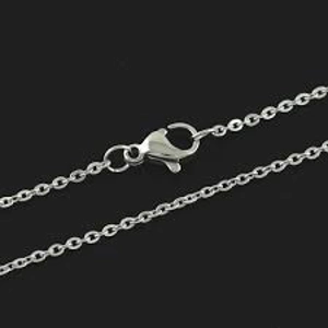 18 inch Stainless Steel Cable Chain. 1.5 mm