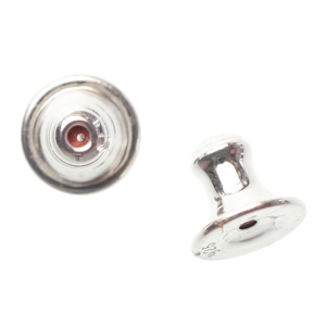 Sterling Silver Butterfly, Ear Nut. 6 x 6 mm  (1)