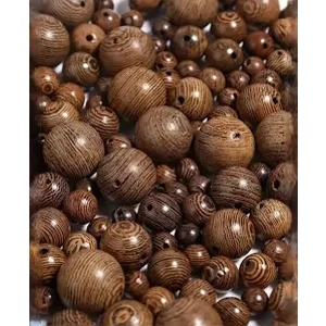 Wood Beads 6 mm  (72)