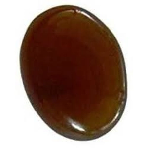 Agate Regular Brown Oval Crystal Stone ,20-25 mm