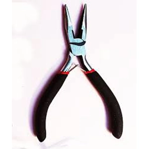 Long Nose Pliers:  13 X 7 cm