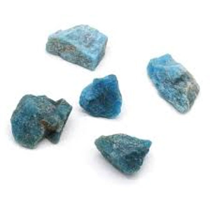 Apatite Stone Raw.  10-15 mm