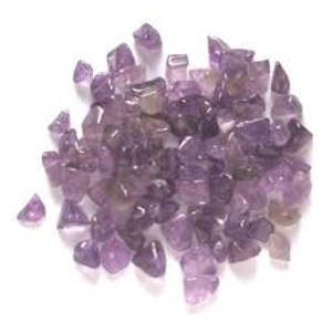 Amethyst Chips Drilled  20 gr