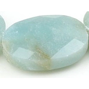 Amazonite Oval Beads  7 x 9 mm  (10)