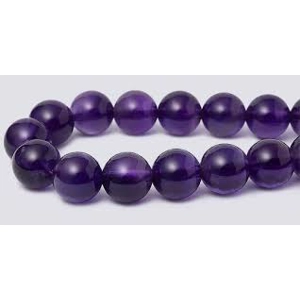 Amethyst Beads 8 mm  (10)