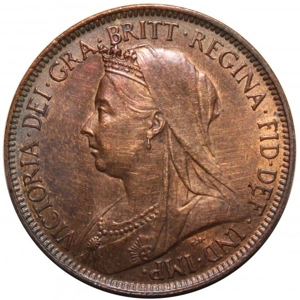 1899  United Kingdom ½ penny