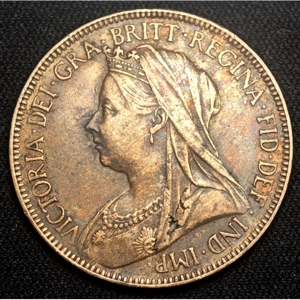 1900   United Kingdom ½ penny