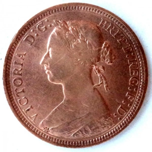 1889  United Kingdom ½ penny