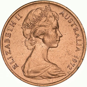 1972  Australia 1 cent,