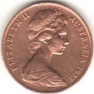 1973  Australia 1 cent