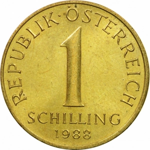 1988   Austria 1 schilling