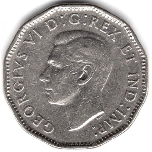 1947    5 cents,