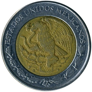 1999  1 peso