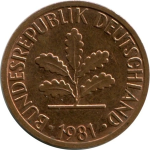 1984 J  1 pfennig
