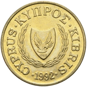 1992  5 cents