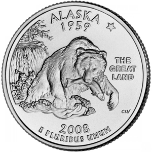 2008 P   25 cents