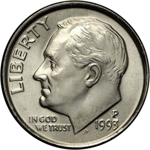 1993 P  10 cents