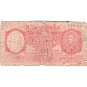 1954  10 pesos