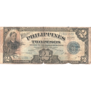 1944  2 Pesos
