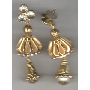 Golden Laminate -Stud  Filigree