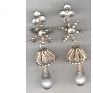 Star Chandelier Dangle Earring