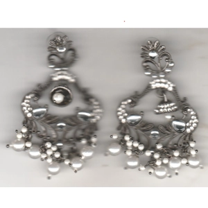 Chand Bali Replica Stud Earrings