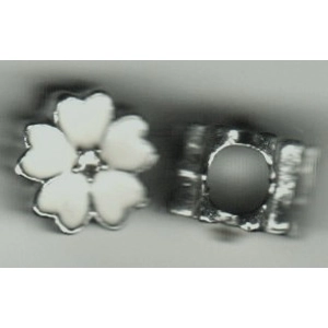 Flower, Tibetan Style Beads, 11 x 10 mm  (2)